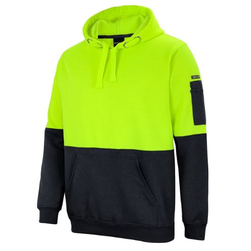 JB'S HI VIS PULL OVER HOODIE yellow