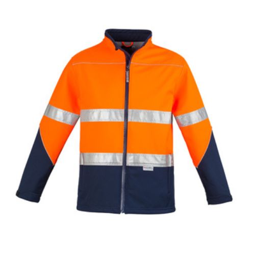 SYZMIK UNISEX HI VIS SOFT SHELL JACKET