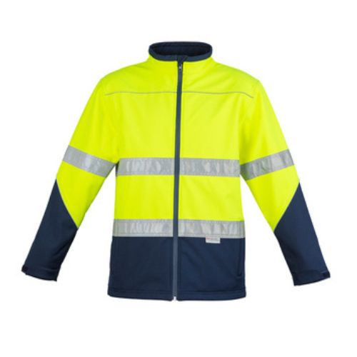 SYZMIK UNISEX HI VIS SOFT SHELL JACKET